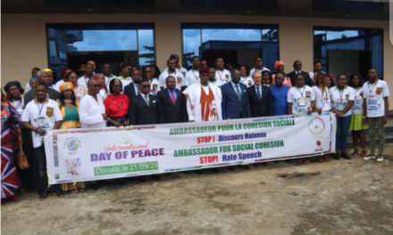 JOURNÉE INTERNATIONALE DE LA PAIX ( Atelier de formation des jeunes ambassadeurs pour la cohésion sociale)