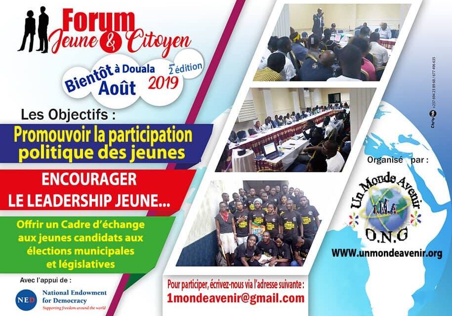 FORUM JEUNE ET CITOYEN : Jour J-23 jours