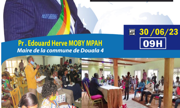 Journée d’échanges citoyen (le Maire de la commune de douala 4  face aux jeunes de sa localité)