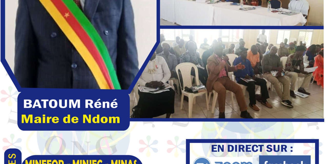 LE MAIRE DE LA COMMUNE DE NDOM FACE A SA POPULATION ET SA DIASPORA