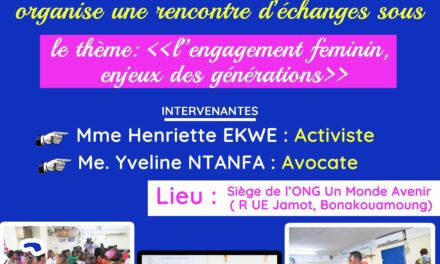 Rencontre d’échanges à l’occasion de la journée internationale de la femme