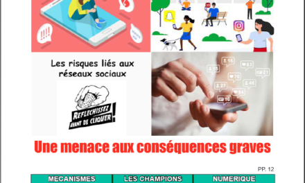 Journal trimestriel de l’ ONG Un Monde Avenir publié dans le cadre du projet ACLIP. – Édition N•006 des mois de Septembre – Octobre- Novembre 2022