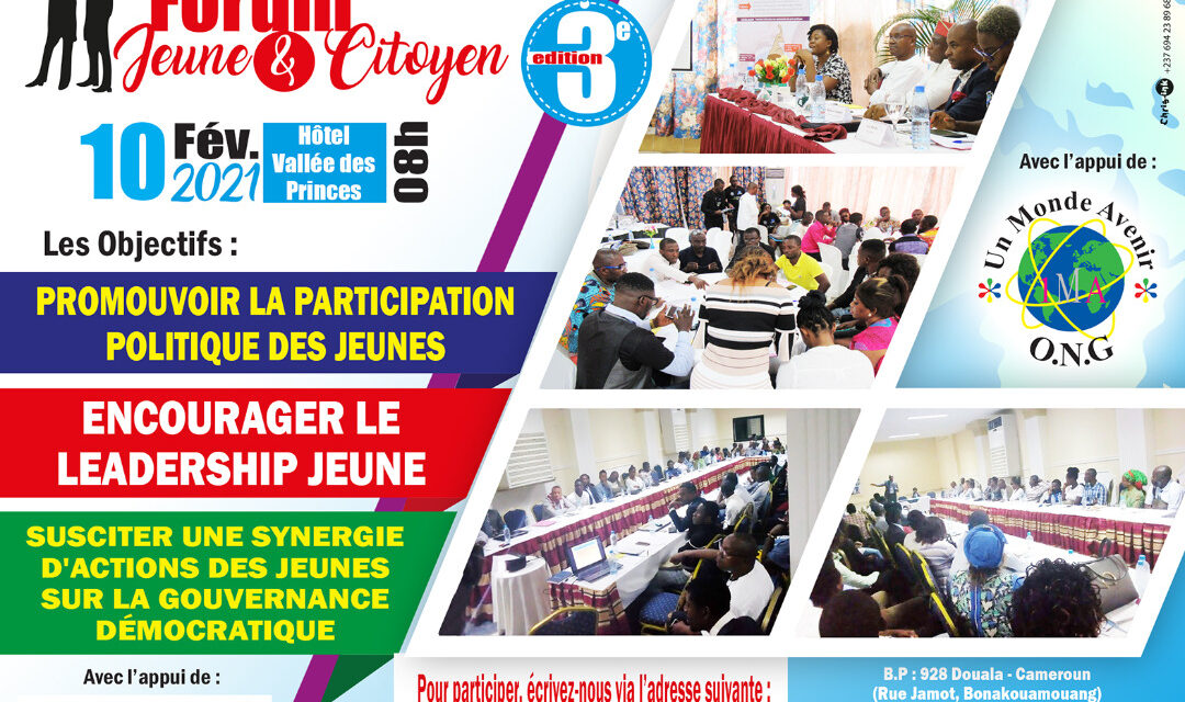 3emeEDITION FORUM JEUNE ET CITOYEN