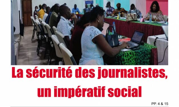 Journal trimestriel – Édition N•004 des mois de Mars – Avril- Mai 2022 .