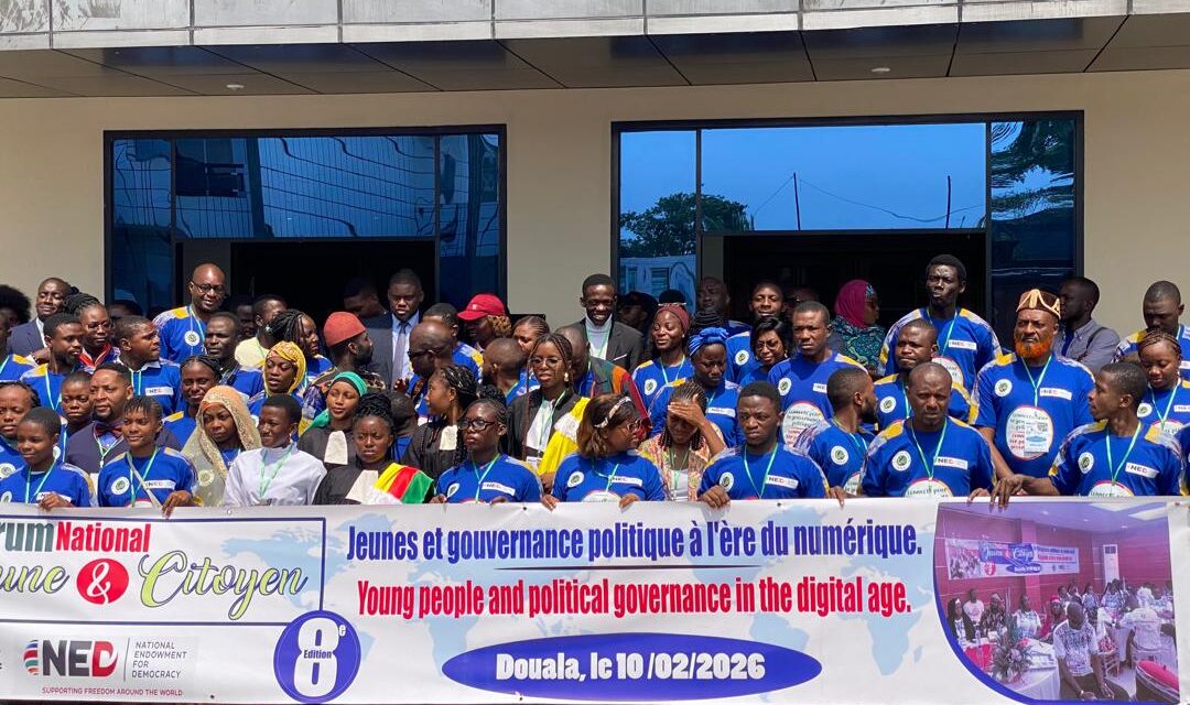 Forum national Jeune et Citoyen : la gouvernance politique à l’ère du numérique au cœur des échanges à Douala