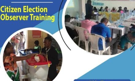 FORMATION DES OBSERVATEURS CITOYENS  DES ÉLECTIONS