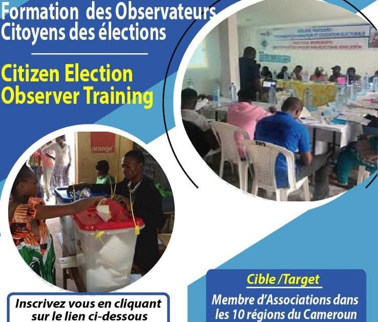 FORMATION DES OBSERVATEURS CITOYENS  DES ÉLECTIONS